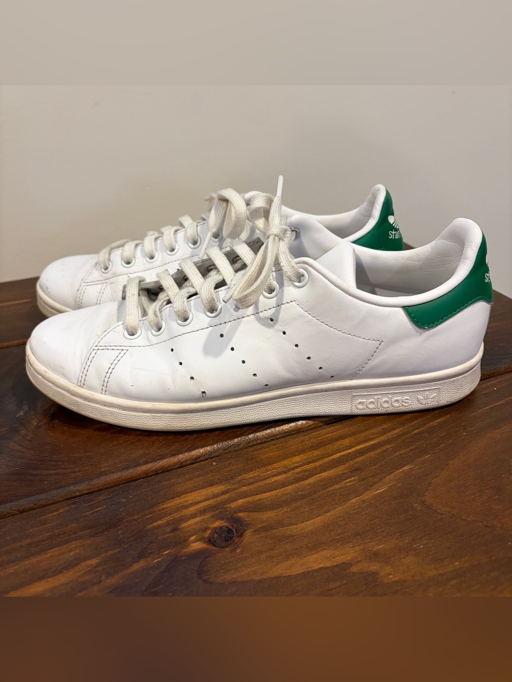 Adidas Mens Stan Smith B24105 White Casual Shoes Sneakers Size 10